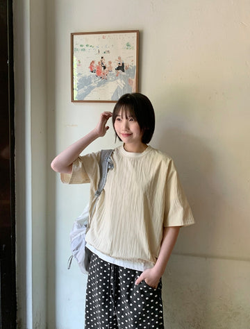 Dodlef Color Summer Nylon Short Sleeve Tee